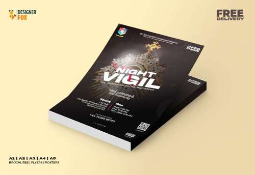 FLYER BUNDLE MOCKUP NIGHT VIGIL